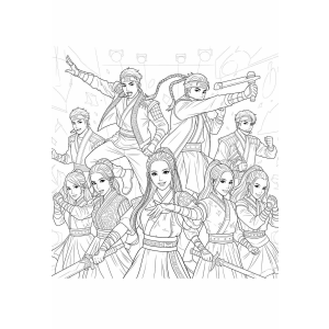 Harmonia de Guerreiros do K-Pop