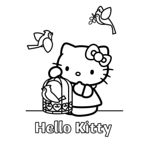 Hello Kitty's Birdwatching Adventure