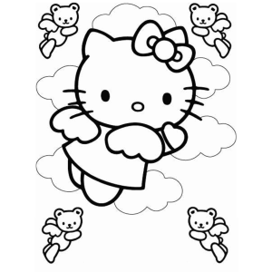 Hello Kitty nos Céus Encantados