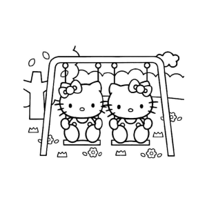 Aventura de Hello Kitty no Parque!