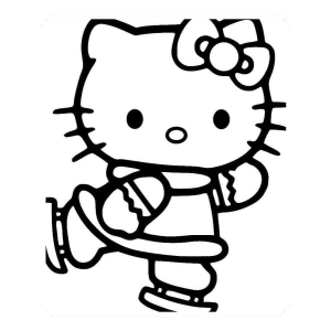 Hello Kitty Patinadora Encantada