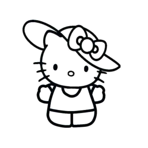 Hello Kitty Pronta para o Sol