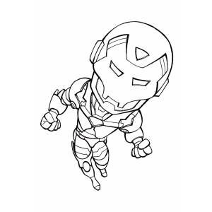 Homem de Ferro em Ação Chibi