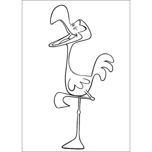 Hora de Colorir com George e o Alegre Galo