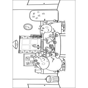 Hora do Almoço com Peppa Pig e Família