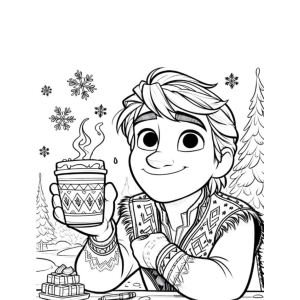 Hora do Chocolate Quente em Arendelle