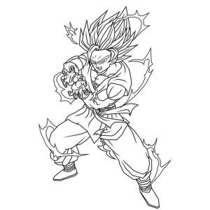 Intensidade Saiyajin: Goku em Ação