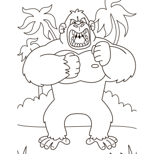A Ira de King Kong na Selva