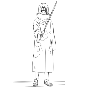 Itachi Uchiha em Posição Icônica