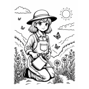 Jardineira da Primavera em Ação