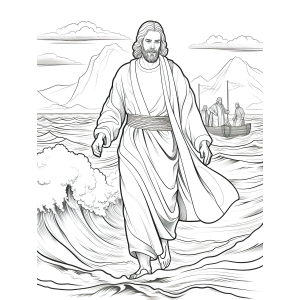 Milagre nas Águas: Jesus Caminhando sobre o Mar