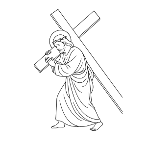 Jesus Carregando a Cruz