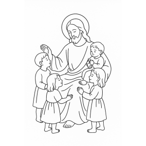 Jesus e as Crianças: Um Encontro de Amor