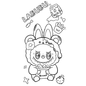 Labubu in the Food Wonderland