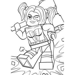 LEGO Harley Quinn em Ação
