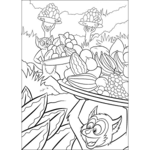 Lêmures e Frutas de Madagascar