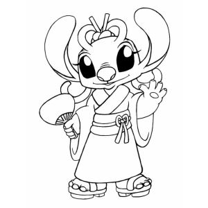 Lilo & Stitch: Estilo Japonês com Stitch