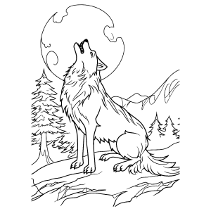 Lobo Uivante ao Luar
