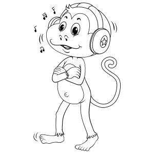 Macaco Musical em Ação