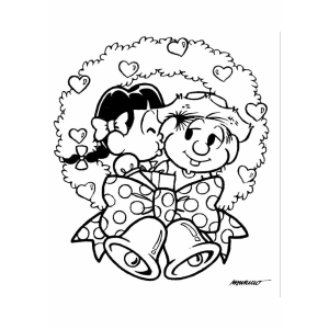 Rosinha e Chico Bento em Momento Natalino