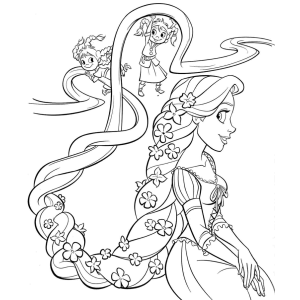 A Magia dos Cabelos de Rapunzel