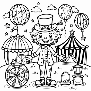 A Magia do Circo com o Mestre de Cerimônias