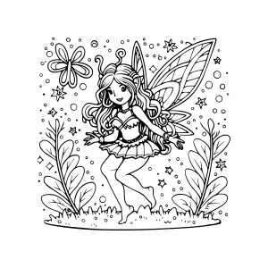 Magia no Jardim das Fadas