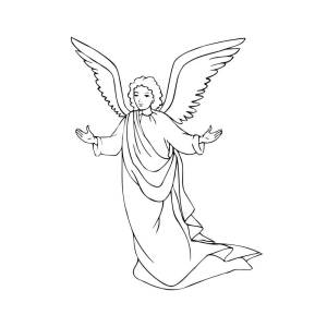 Majestic Angel Illustration