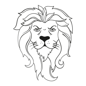 Majestic Lion Coloring Adventure