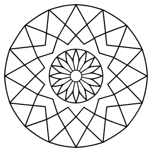 Mandala Mágica: Uma Jornada de Formas