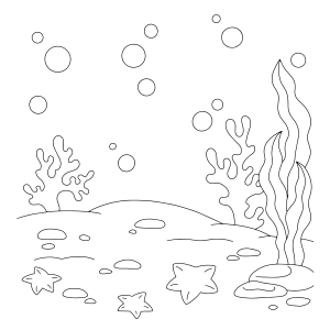 A Maravilhosa Tranquilidade do Fundo do Mar