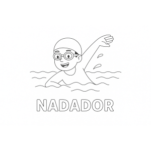 Mergulhe nas Cores com o Nadador