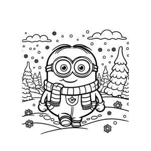 Minion Aventuras no Inverno