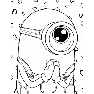 Minion Encantador em Cena de Amor
