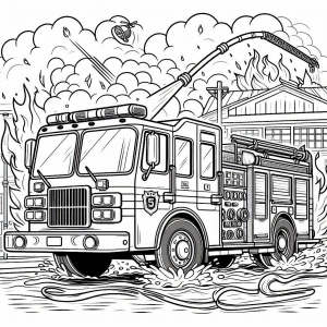 Missão de Resgate do Caminhão de Bombeiros