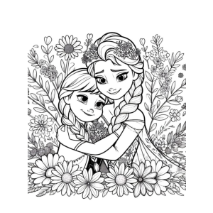 Momento Congelante de Elsa e Anna