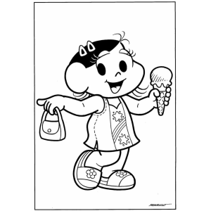 Magali se Delicia com Sorvete