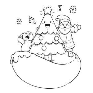 Natal Encantado com Papai Noel e Seus Amigos