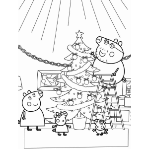 Natal Encantado com Peppa Pig e Família