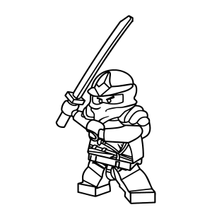 Ninja LEGO em Ação