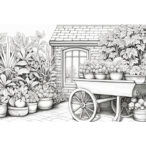 Oásis de Tranquilidade: Jardinagem e Flores