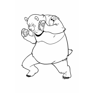 Panda Pronto para o Combate em Jujutsu Kaisen