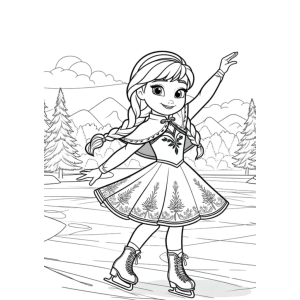Patinação Mágica no Mundo de Frozen