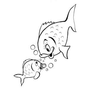 Peixes Felizes em um Encontro Subaquático
