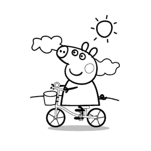 Peppa Pig Aventura de Bicicleta