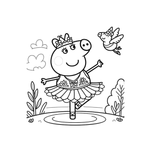 Peppa Pig Bailarina de Primavera