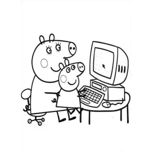 Peppa Pig e Mamãe no Mundo Digital!