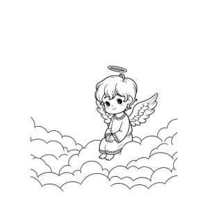 Pequeno Anjo nos Céus