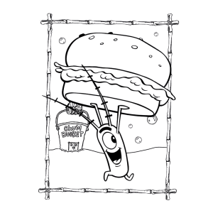 Plankton em Uma Aventura com Hambúrguer