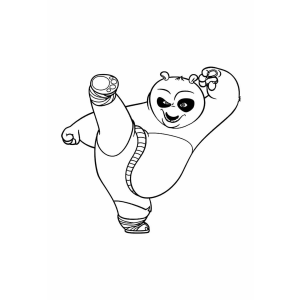 Po em Ação: O Mestre do Kung Fu!